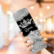 Load image into Gallery viewer, Queen Insulated Stainless Steel Tumbler with Lid