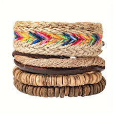 Load image into Gallery viewer, 4pc Bohemian Style Hemp Rope Set