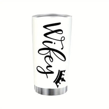 Load image into Gallery viewer, Wifie Insulated Stainless Steel Tumbler with Lid