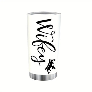 Wifie Insulated Stainless Steel Tumbler with Lid