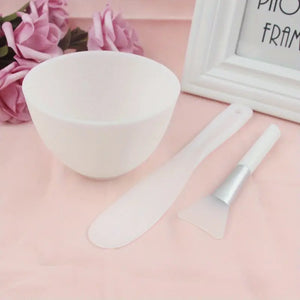 Silicone Facial Mask Mixing Bowl Set