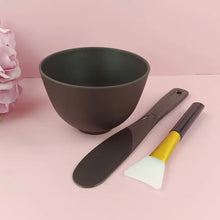 Load image into Gallery viewer, Silicone Facial Mask Mixing Bowl Set