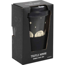 Load image into Gallery viewer, Triple Moon 400ml Bamboo Travel Mug