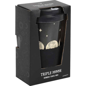 Triple Moon 400ml Bamboo Travel Mug