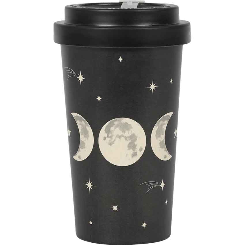 Triple Moon 400ml Bamboo Travel Mug