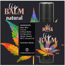 Load image into Gallery viewer, Organic Hemp Lip Balm - Natural