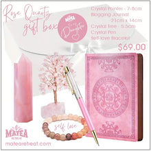 Load image into Gallery viewer, The Ash Rose Quartz Journaling Gift Box