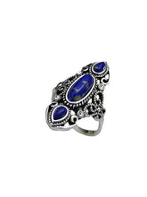 Load image into Gallery viewer, Turquoise or Lapis Lazuli Ring