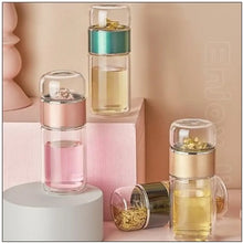 Load image into Gallery viewer, Glass Tea Infuser - 4 colours