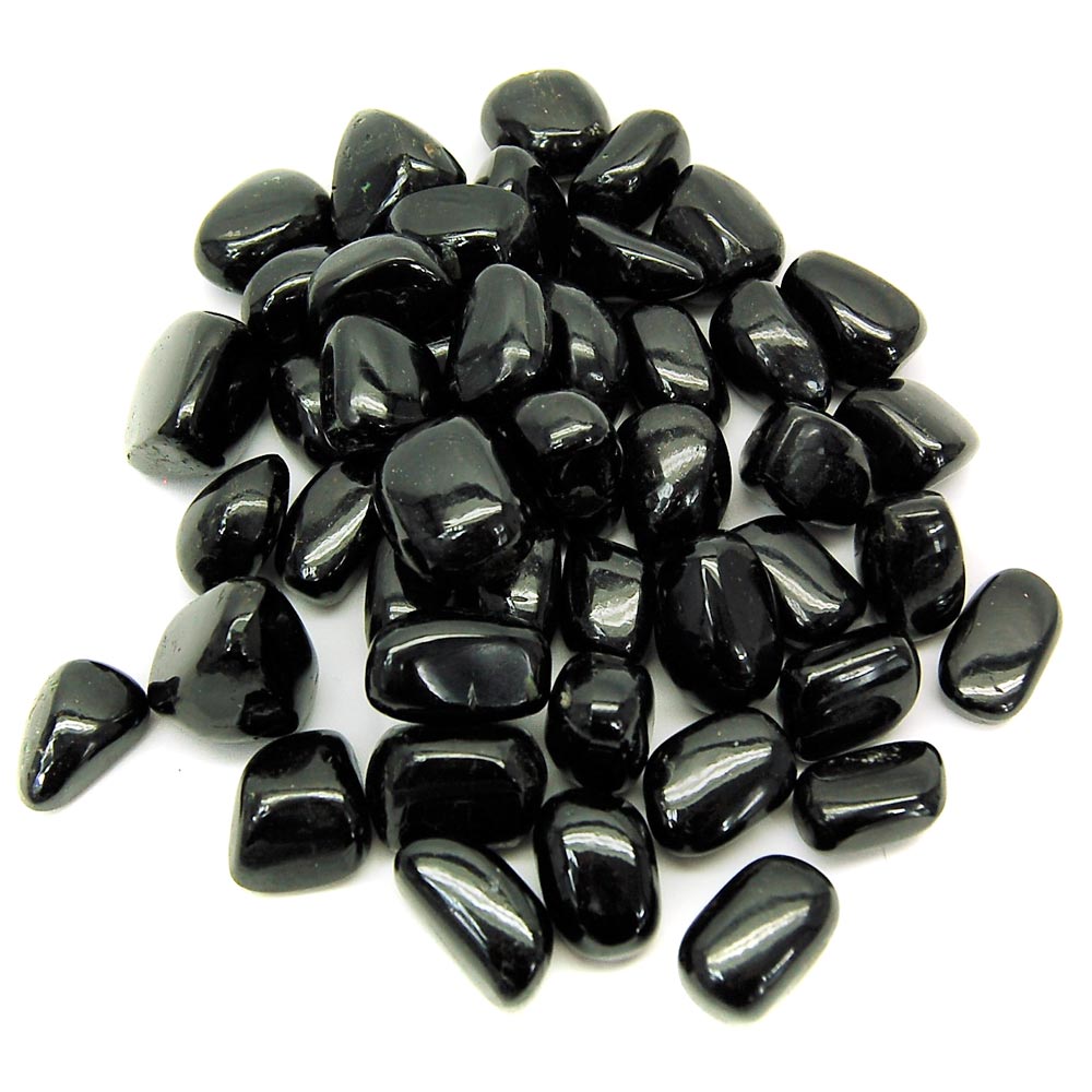 2-3cm Black Tourmaline Tumble Stones