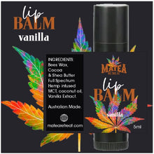 Load image into Gallery viewer, Organic Hemp Lip Balm - Vanilla