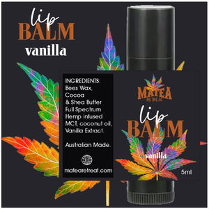 Organic Hemp Lip Balm - Vanilla