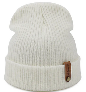 Solid Colour Eaveless Beanie