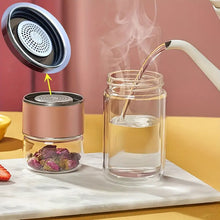 Load image into Gallery viewer, Glass Tea Infuser - 4 colours