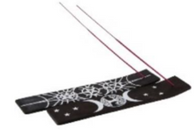 Load image into Gallery viewer, Black &amp; White Incense Holder