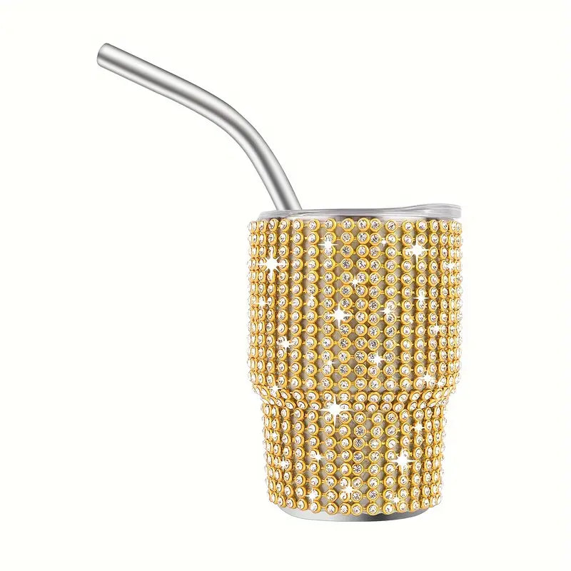 3oz Mini Wine Tumbler with Rhinestone