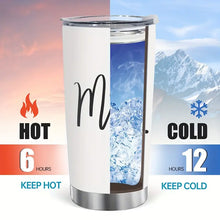 Load image into Gallery viewer, Mr. Mrs. Insulated Stainless Steel Tumbler with Lid