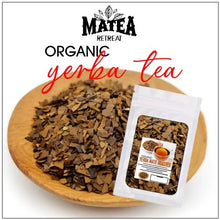 Load image into Gallery viewer, Organic Roasted Yerba Mate Tea 100g