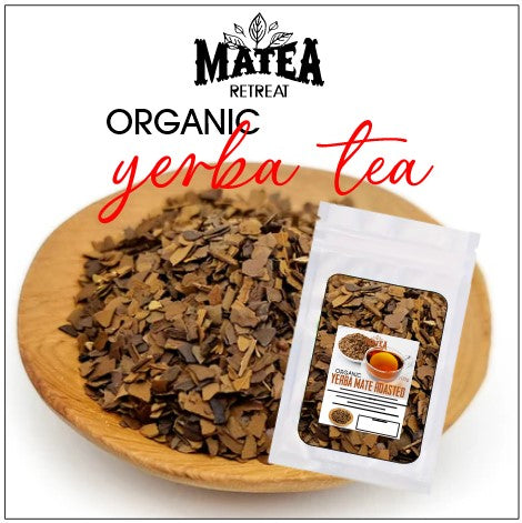 Organic Roasted Yerba Mate Tea 100g